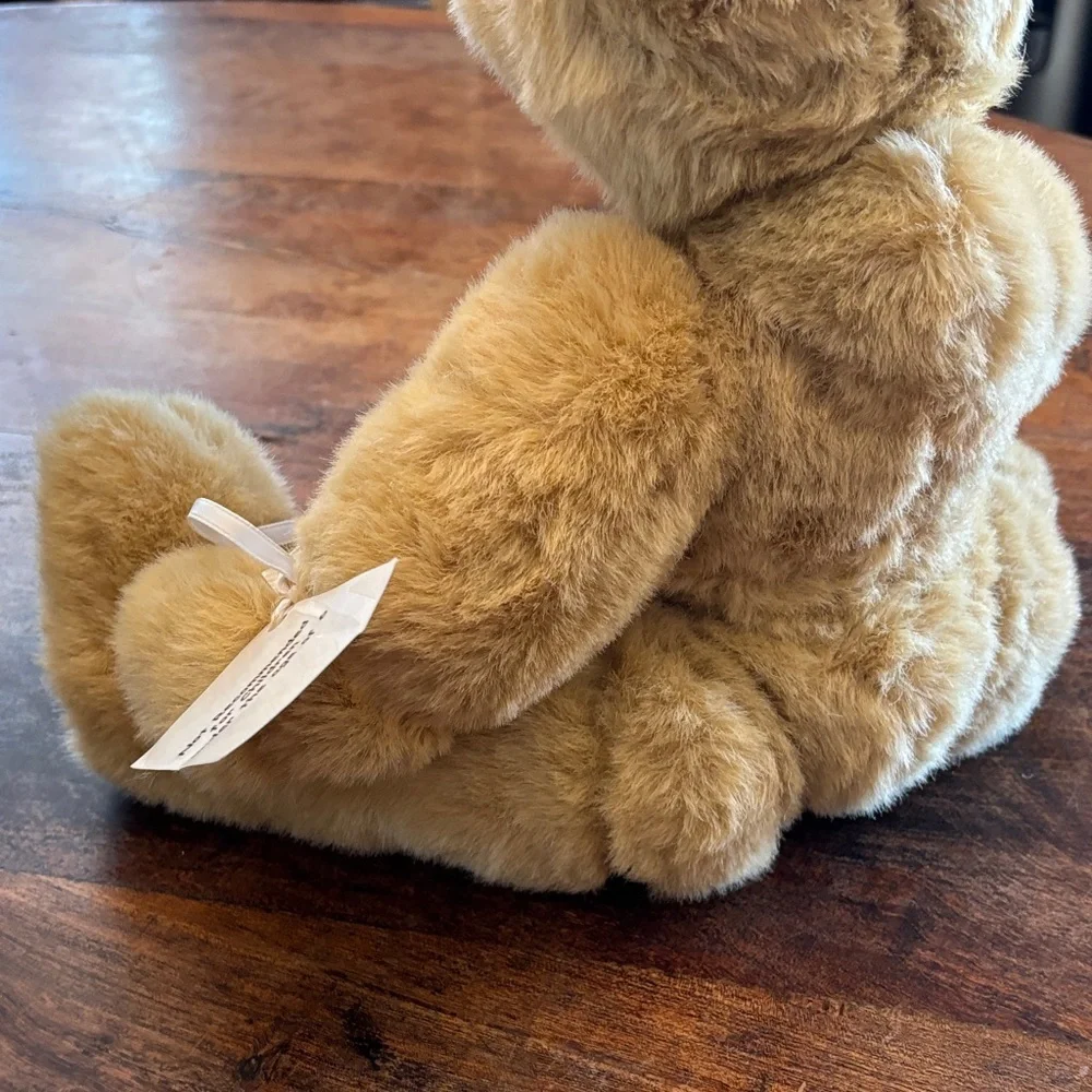 Plush Tan Teddy Bear with movable arms, neck and legs 🧸